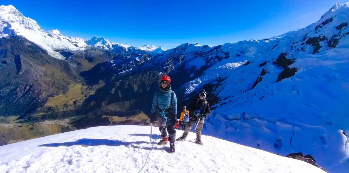 Climbing Nevado climbing-mateo